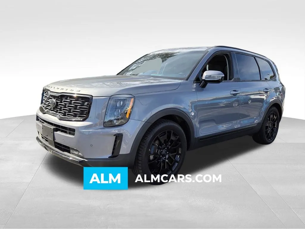 Silver 2021 Kia Telluride SX for sale in Macon, GA