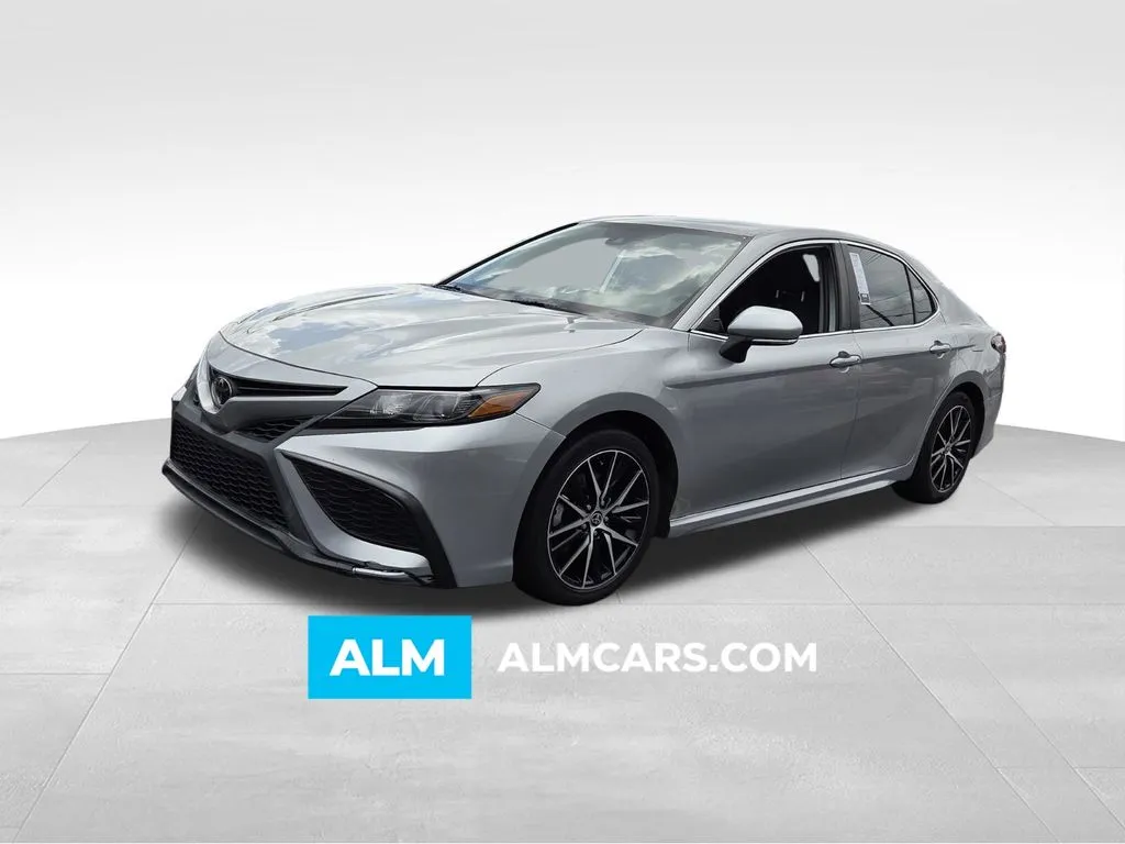 Silver 2022 Toyota Camry SE for sale in Macon, GA