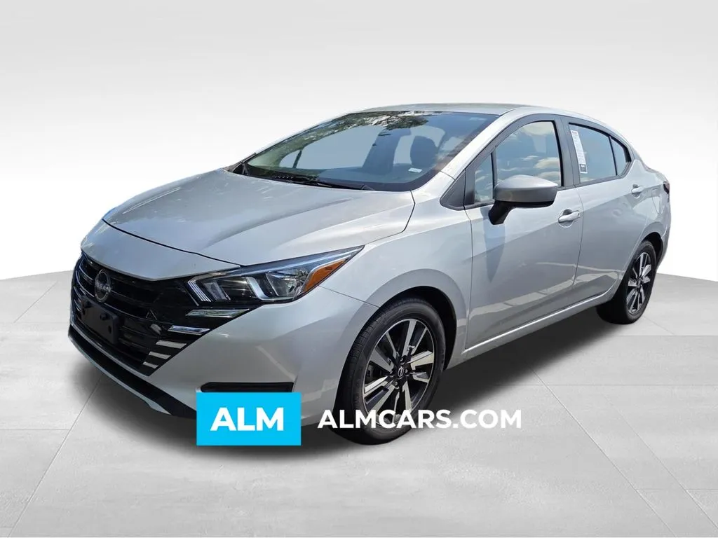 Silver 2024 Nissan Versa 1.6 SV for sale in Macon, GA
