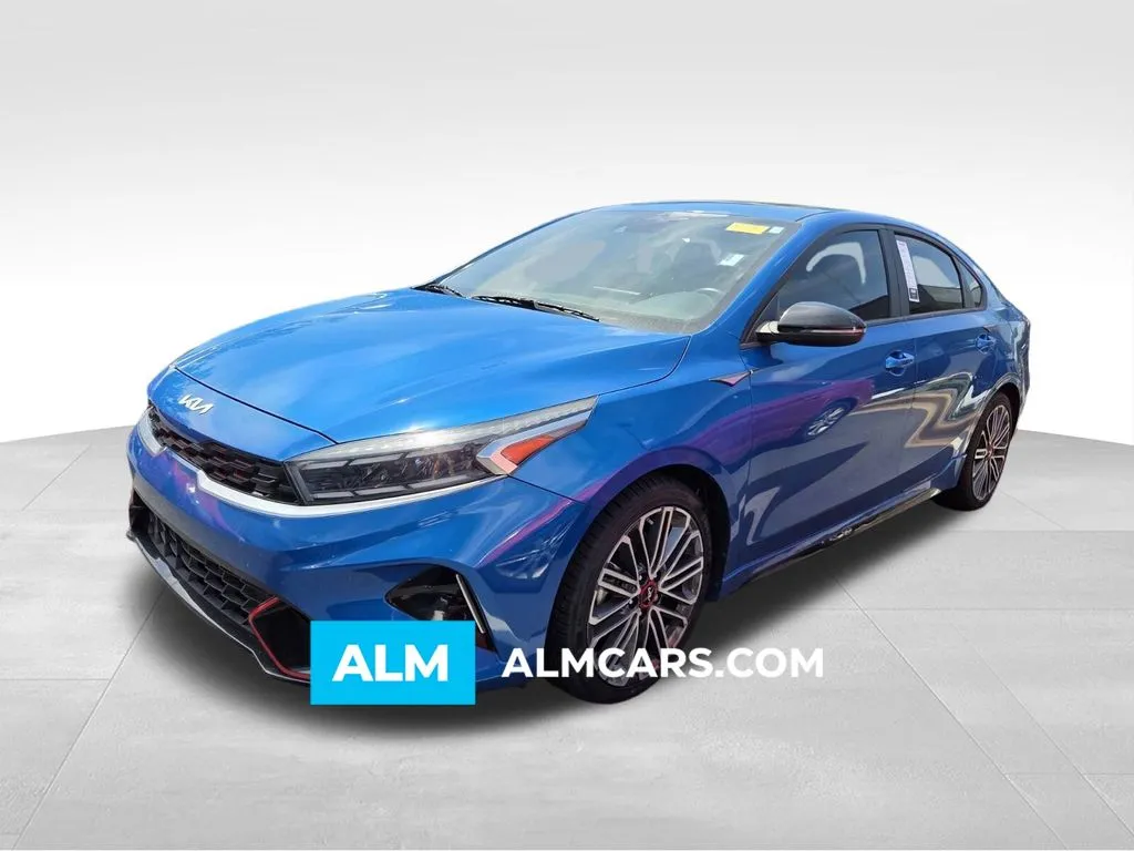 Blue 2024 Kia Forte GT for sale in Macon, GA