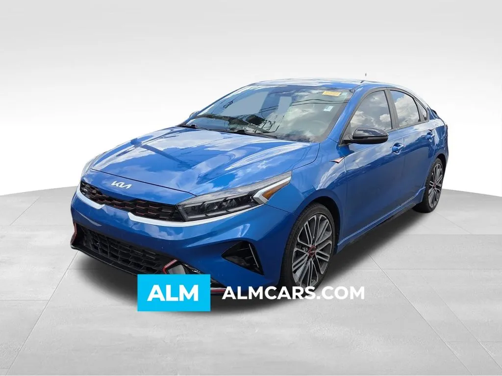 Blue 2024 Kia Forte GT for sale in Macon, GA