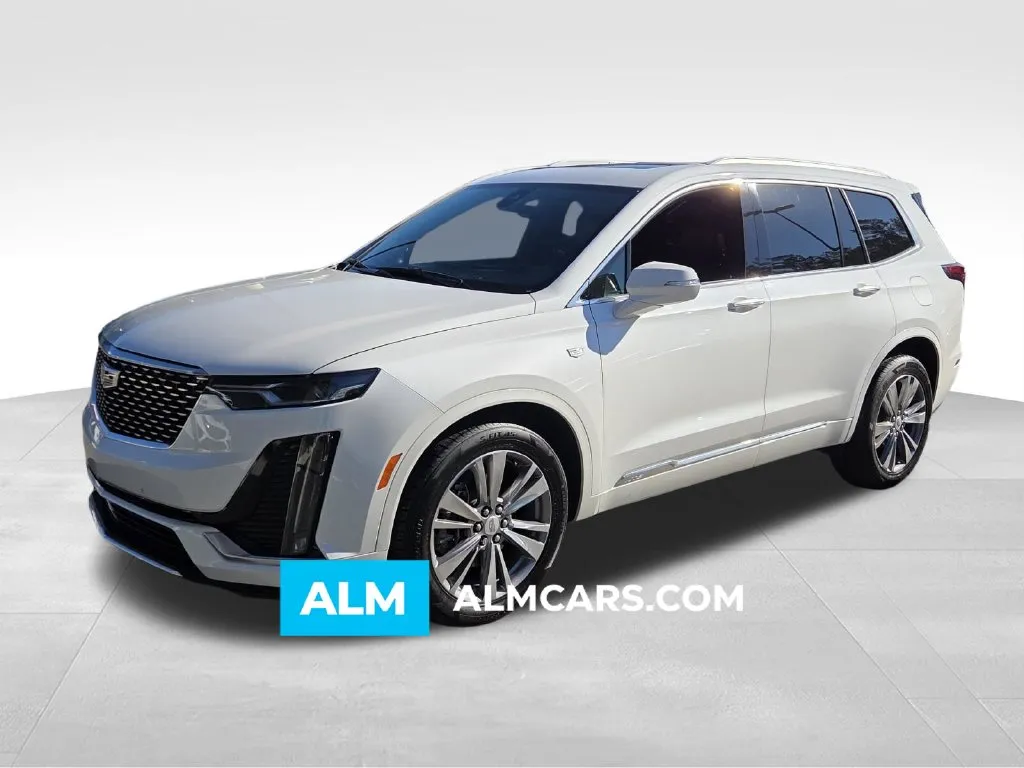 White 2022 Cadillac XT6 Premium Luxury for sale in Macon, GA