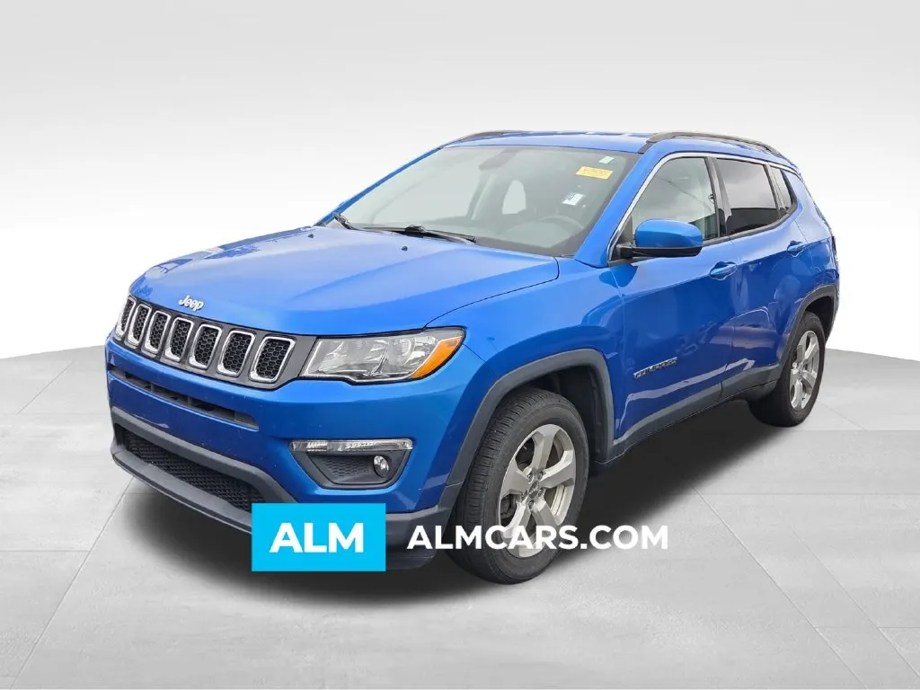 Blue 2019 Jeep Compass Latitude for sale in Macon, GA