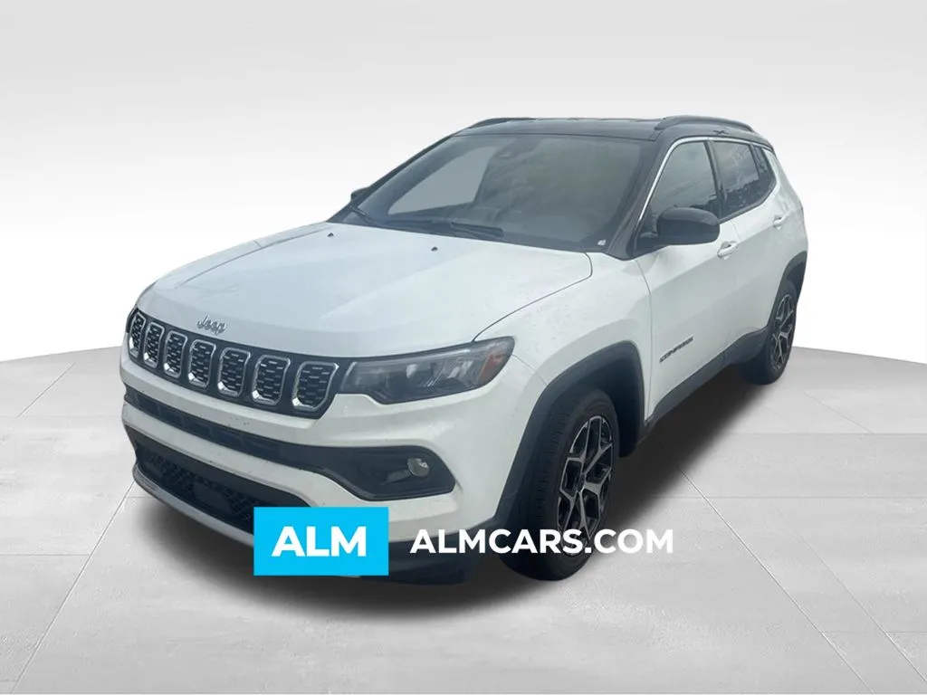 White 2025 Jeep Compass Limited for sale in Macon, GA