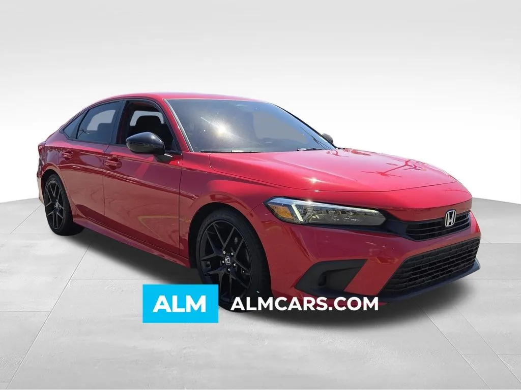 Red 2023 Honda Civic Sport for sale in Macon, GA