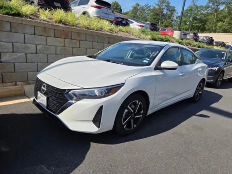 White 2024 Nissan Sentra SV for sale in Macon, GA