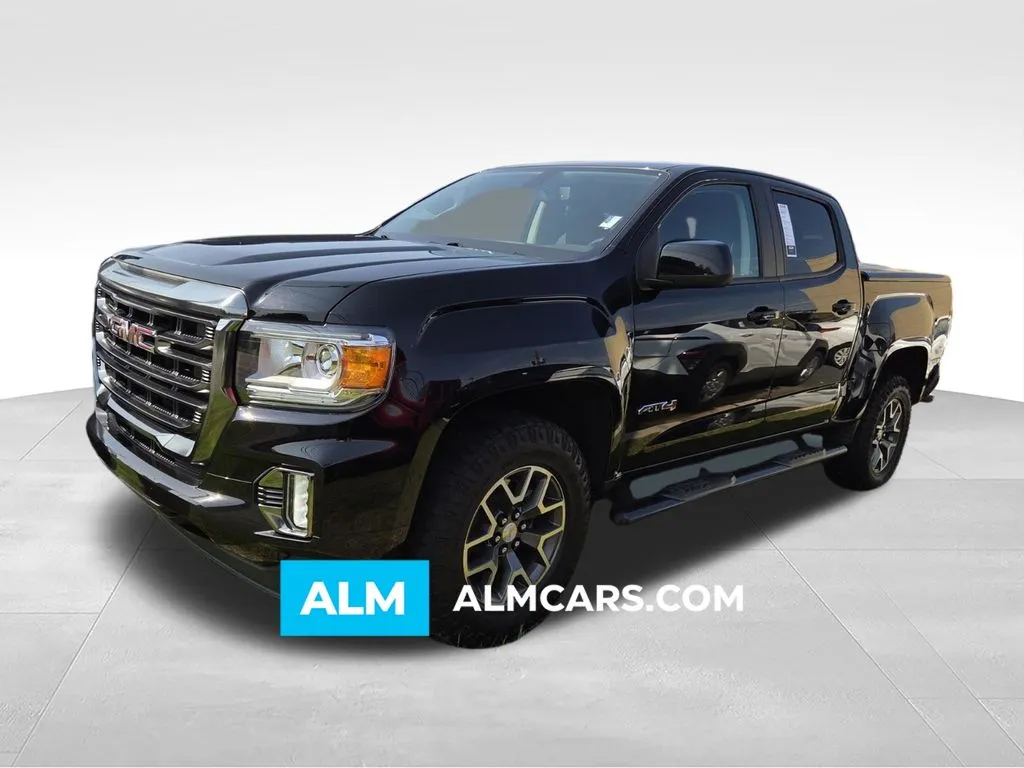 Black 2021 GMC Canyon AT4 w/Leather for sale in Macon, GA