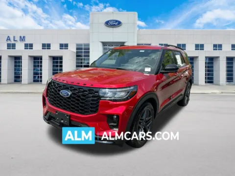 Red 2025 Ford Explorer ST-Line for sale in Marietta, GA