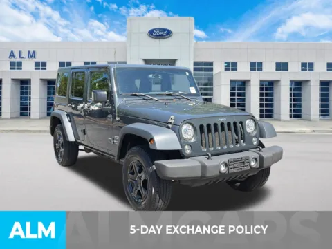 Another view of 2017 Jeep Wrangler Unlimited Sport for sale in Marietta, GA at ALM Ford Marietta