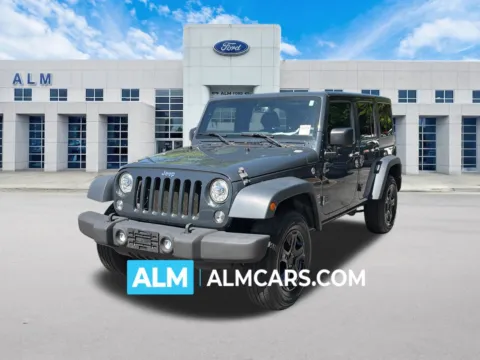 Gray 2017 Jeep Wrangler Unlimited Sport for sale in Marietta, GA