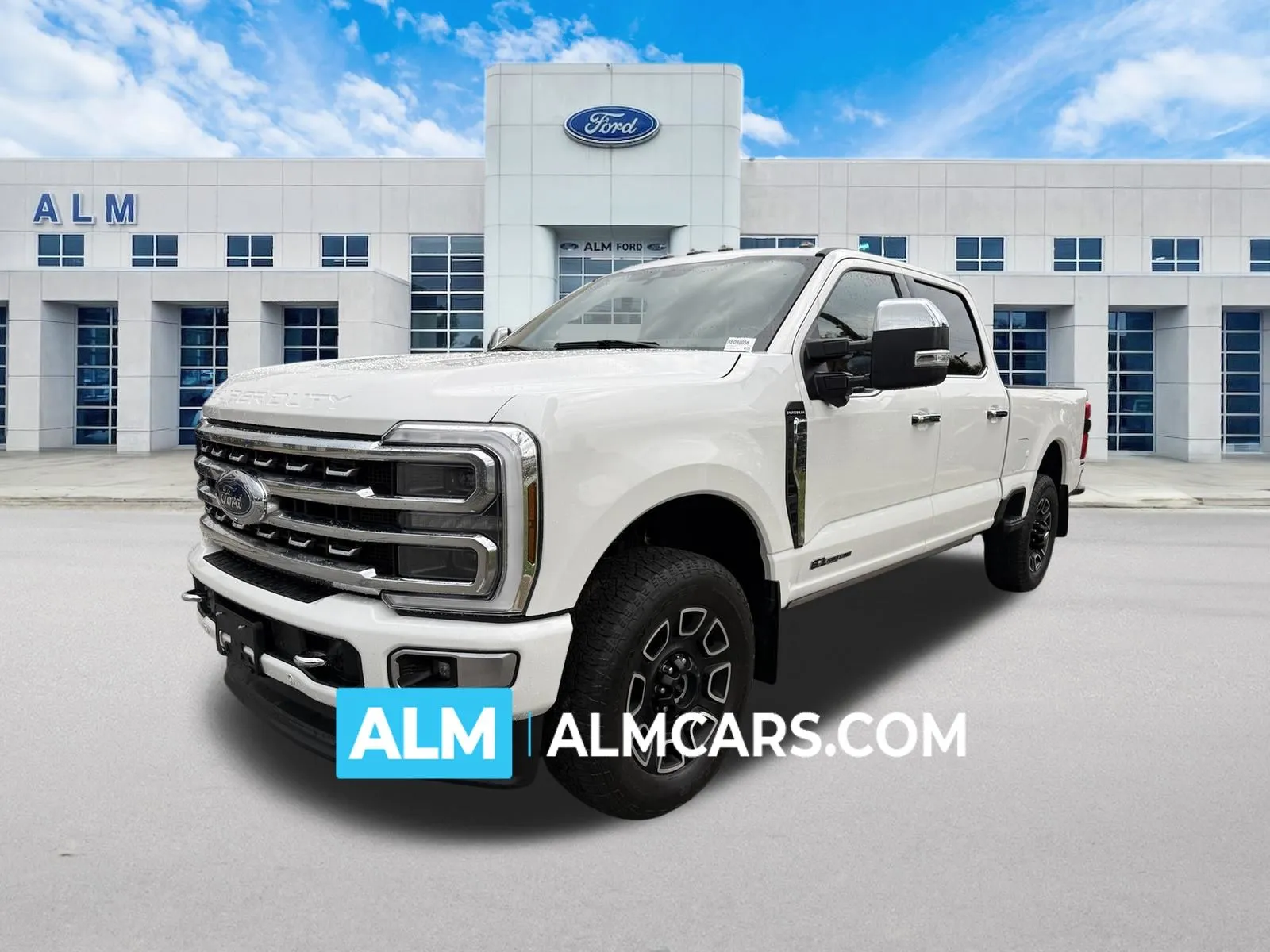 White 2024 Ford F-250SD Platinum for sale in Marietta, GA