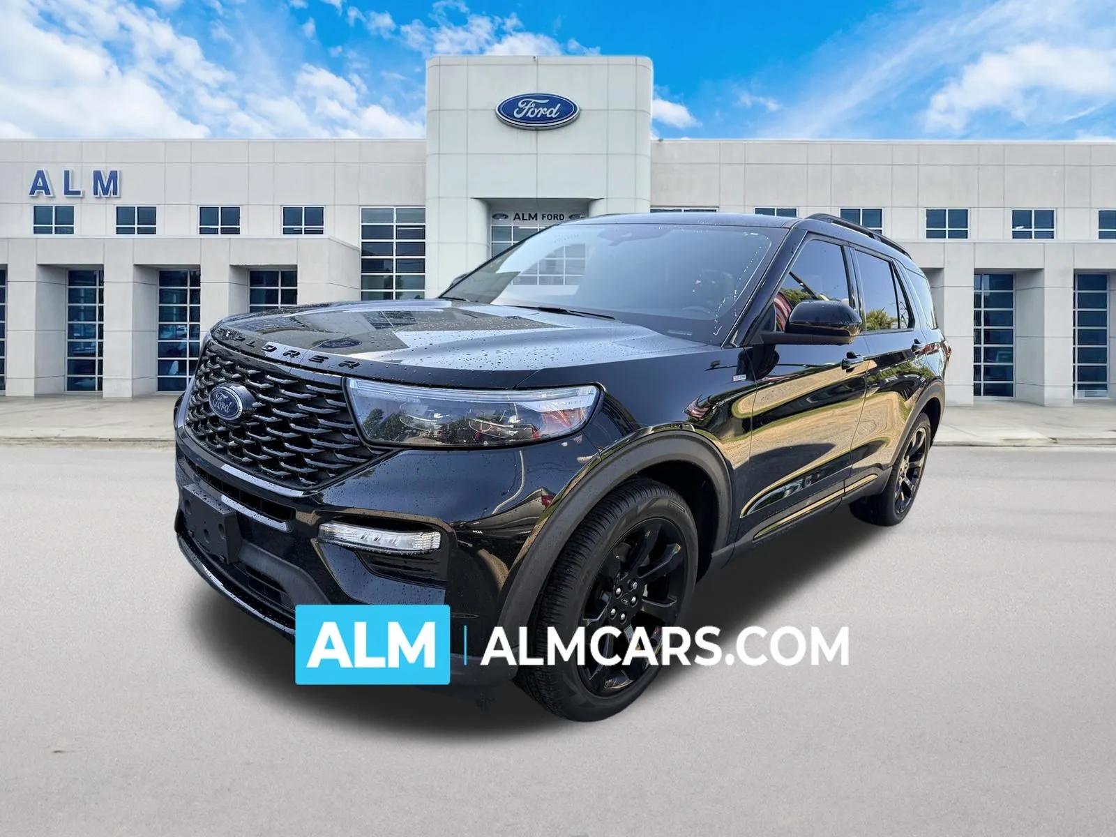 Black 2023 Ford Explorer ST-Line for sale in Marietta, GA