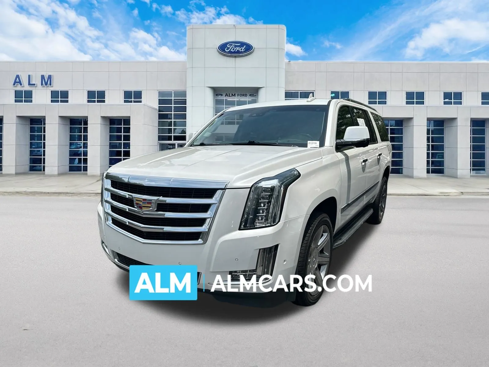 White 2020 Cadillac Escalade ESV Luxury for sale in Marietta, GA