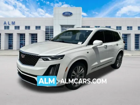 White 2021 Cadillac XT6 Premium Luxury for sale in Marietta, GA