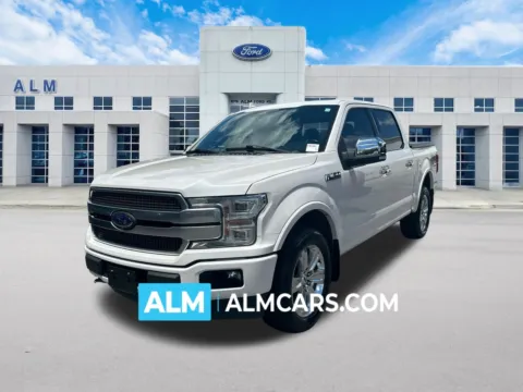White 2019 Ford F-150 Platinum for sale in Marietta, GA