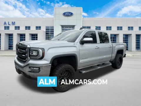 Silver 2017 GMC Sierra 1500 SLT for sale in Marietta, GA