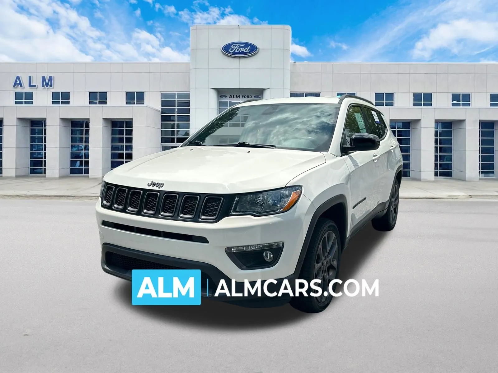 White 2021 Jeep Compass 80th Special Edition for sale in Marietta, GA