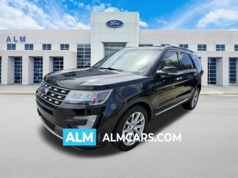 Black 2016 Ford Explorer Limited for sale in Marietta, GA