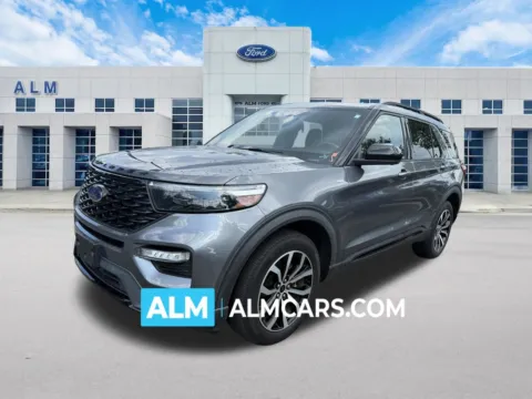 Gray 2022 Ford Explorer ST-Line for sale in Marietta, GA