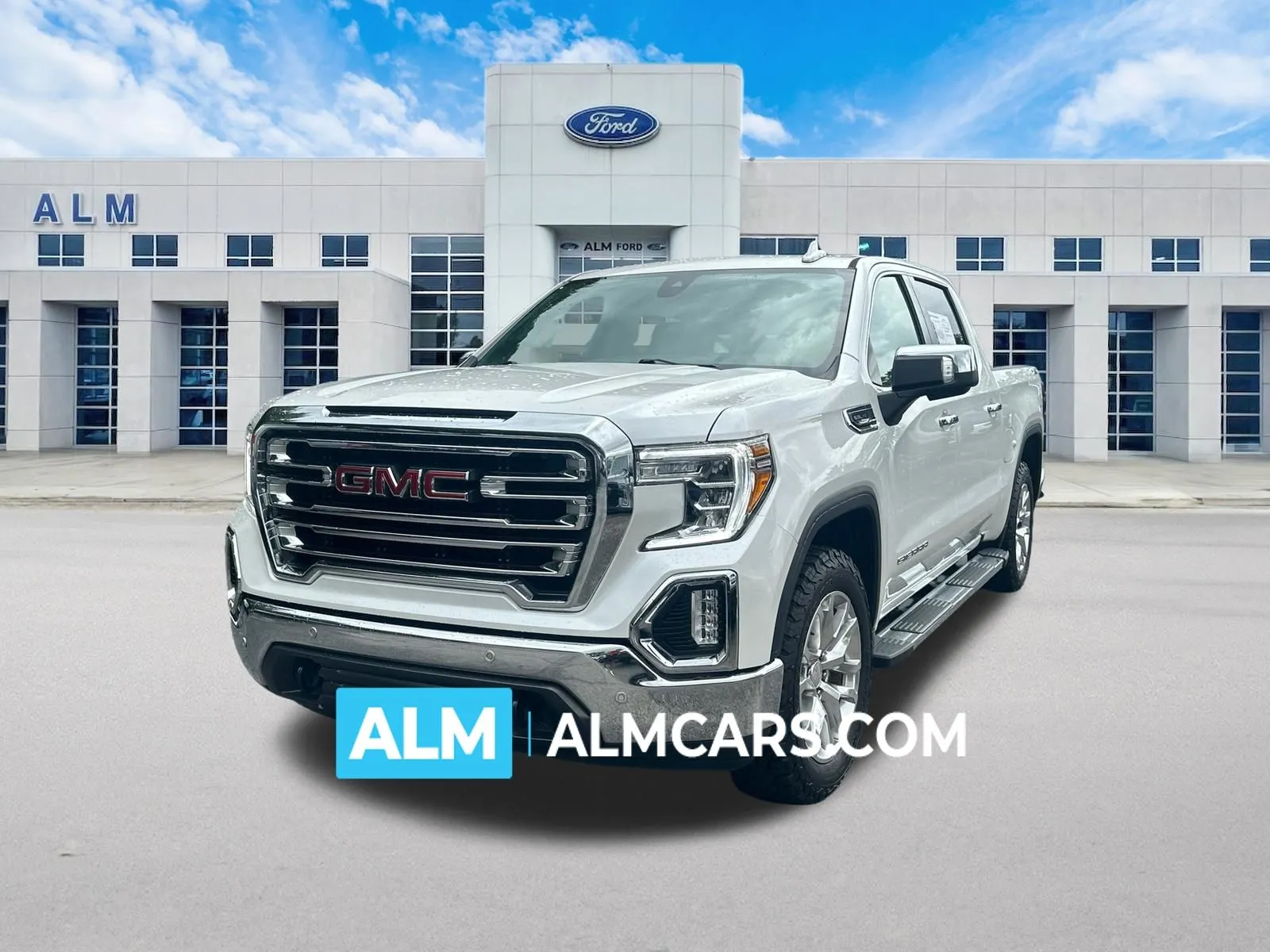 White 2021 GMC Sierra 1500 SLT for sale in Marietta, GA