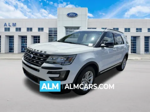 White 2016 Ford Explorer XLT for sale in Marietta, GA