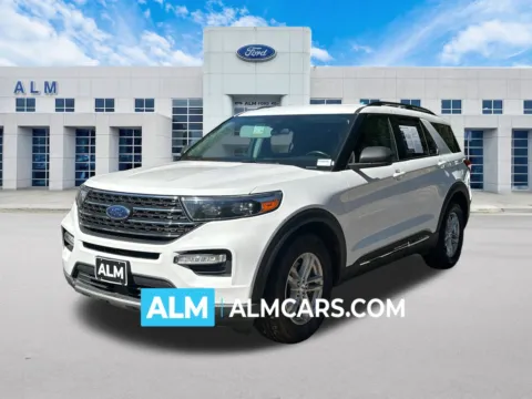 White 2023 Ford Explorer XLT for sale in Marietta, GA