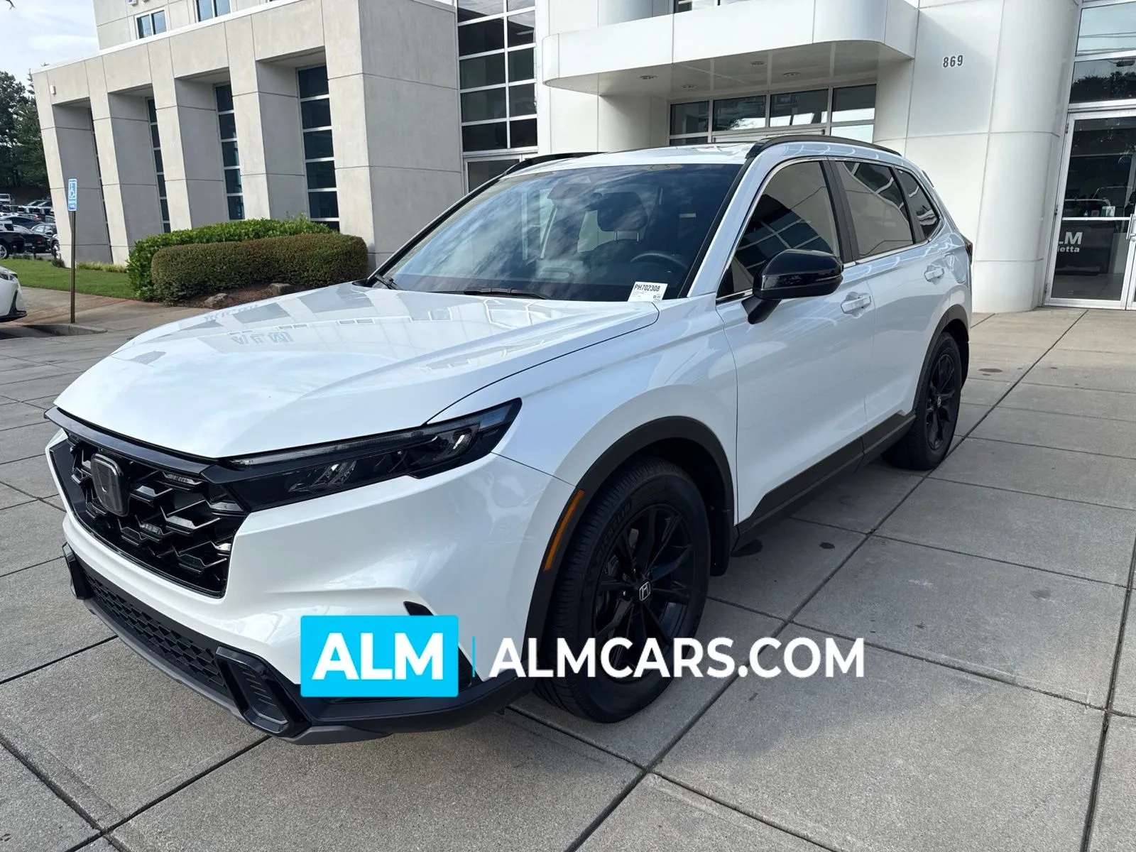 White 2023 Honda CR-V Hybrid Sport for sale in Marietta, GA