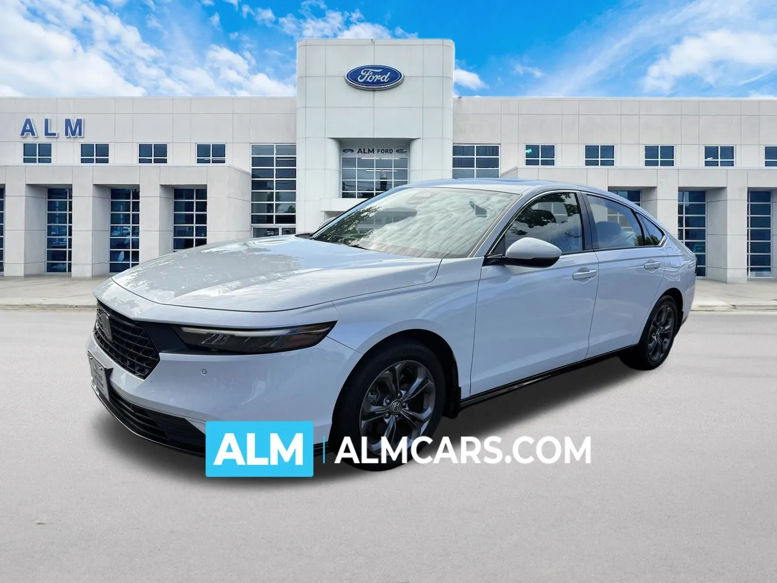 White 2023 Honda Accord Hybrid EX-L for sale in Marietta, GA