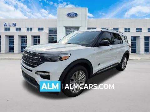 White 2022 Ford Explorer King Ranch for sale in Marietta, GA