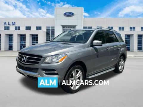 Silver 2015 Mercedes-Benz M-Class ML 350 for sale in Marietta, GA