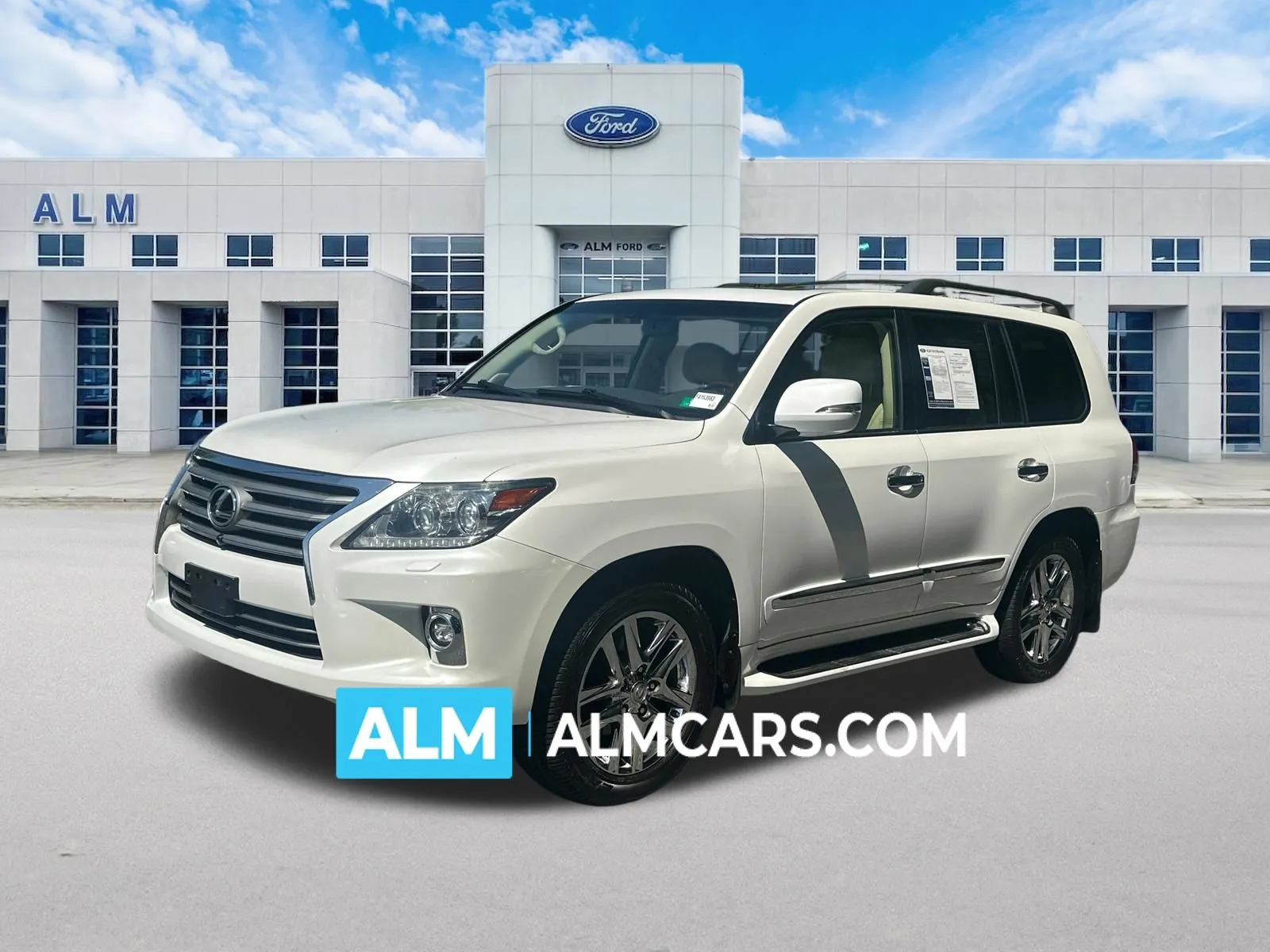 White 2015 Lexus LX 570 for sale in Marietta, GA