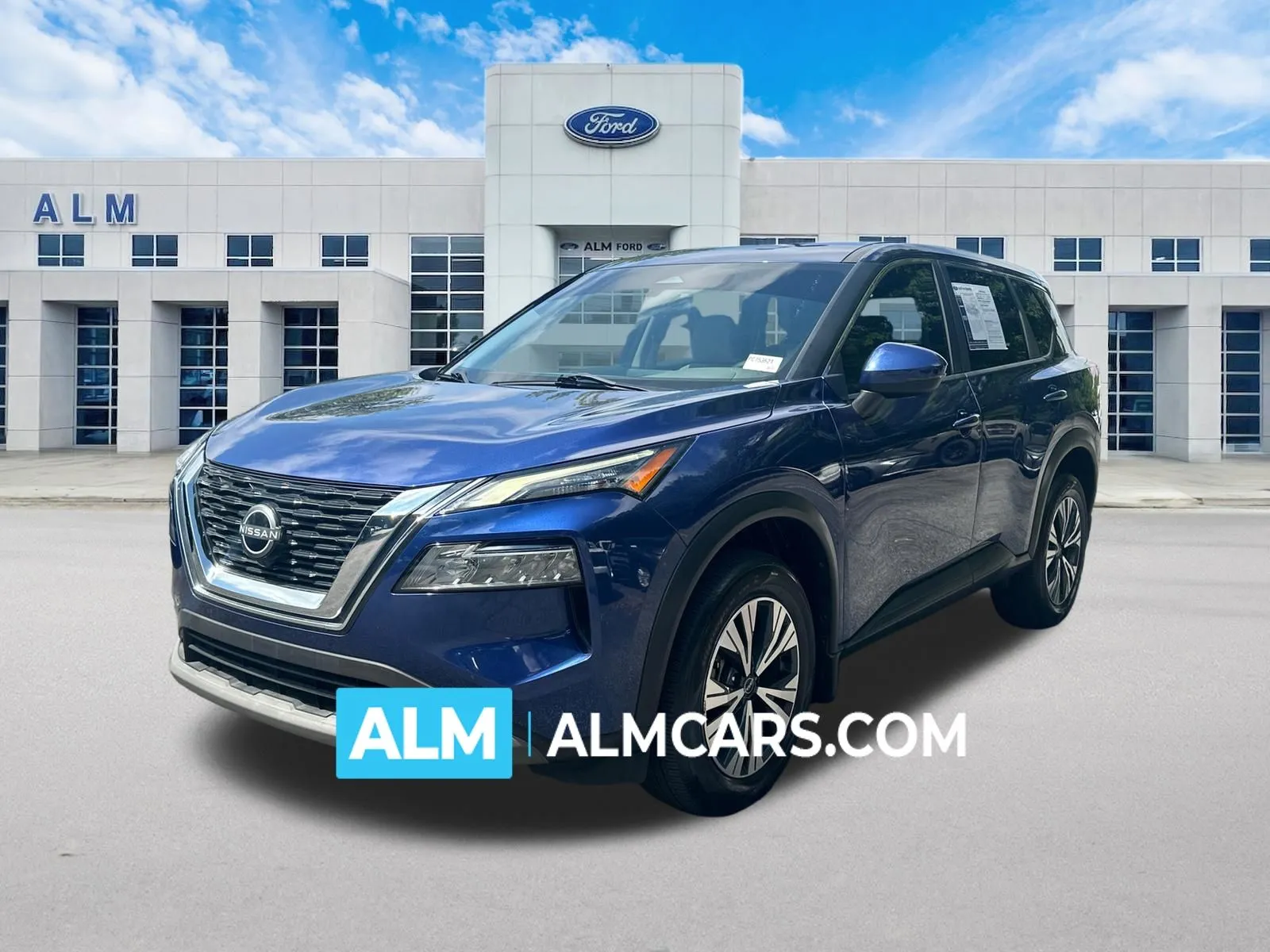 Blue 2023 Nissan Rogue SV for sale in Marietta, GA