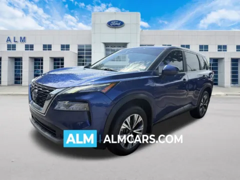 Blue 2023 Nissan Rogue SV for sale in Marietta, GA