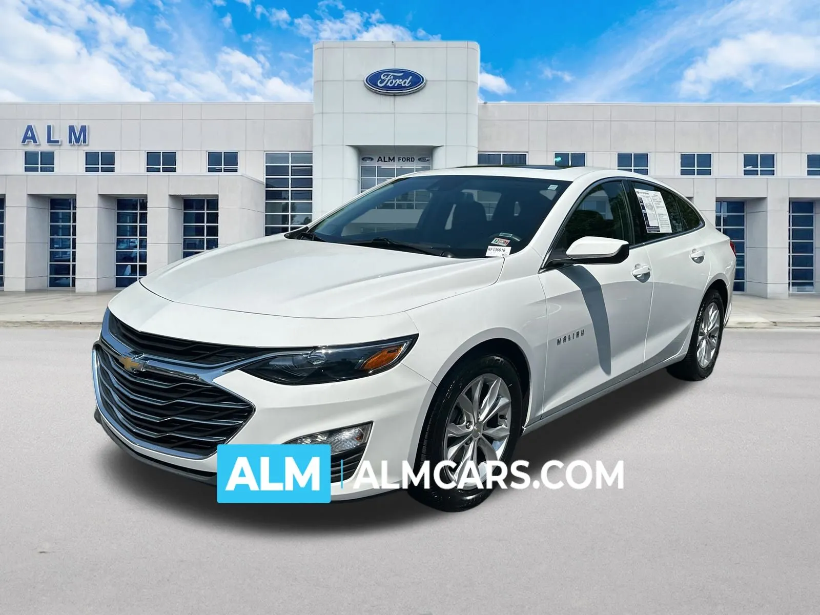 White 2024 Chevrolet Malibu LT for sale in Marietta, GA