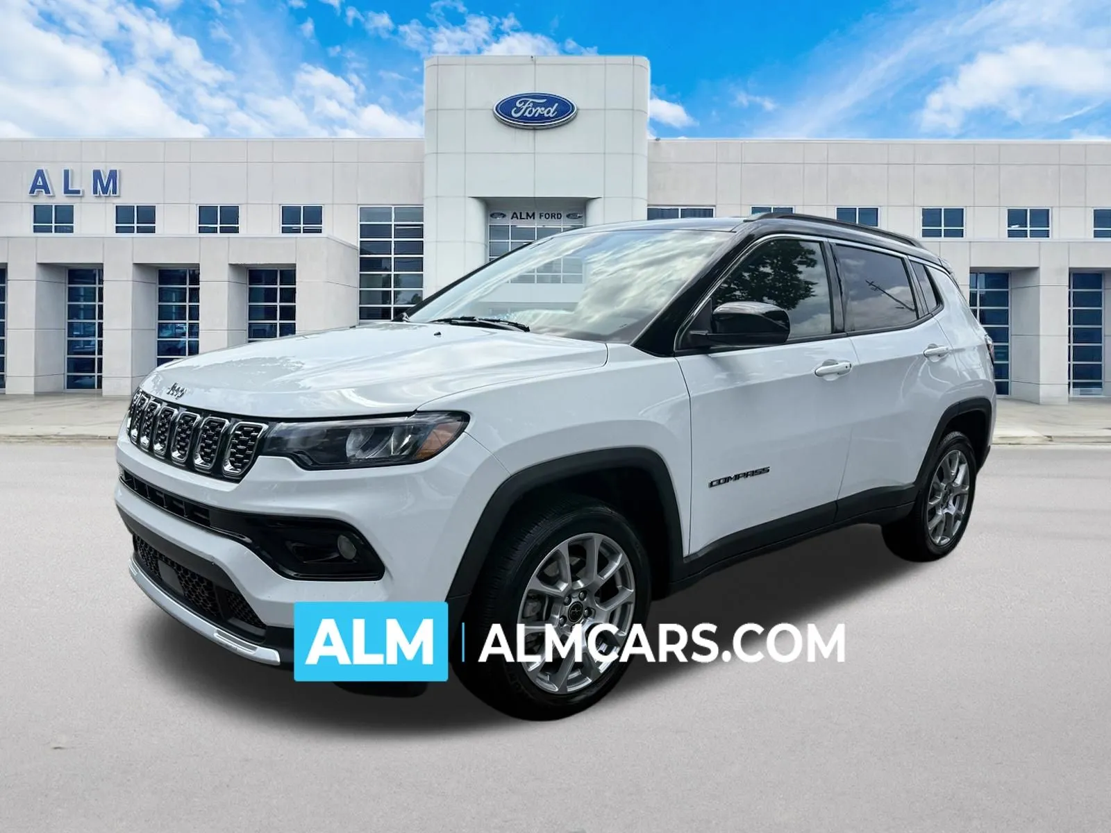 White 2025 Jeep Compass Limited for sale in Marietta, GA