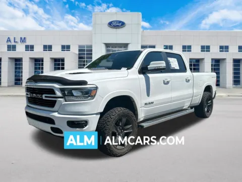 White 2022 Ram 1500 Laramie for sale in Marietta, GA