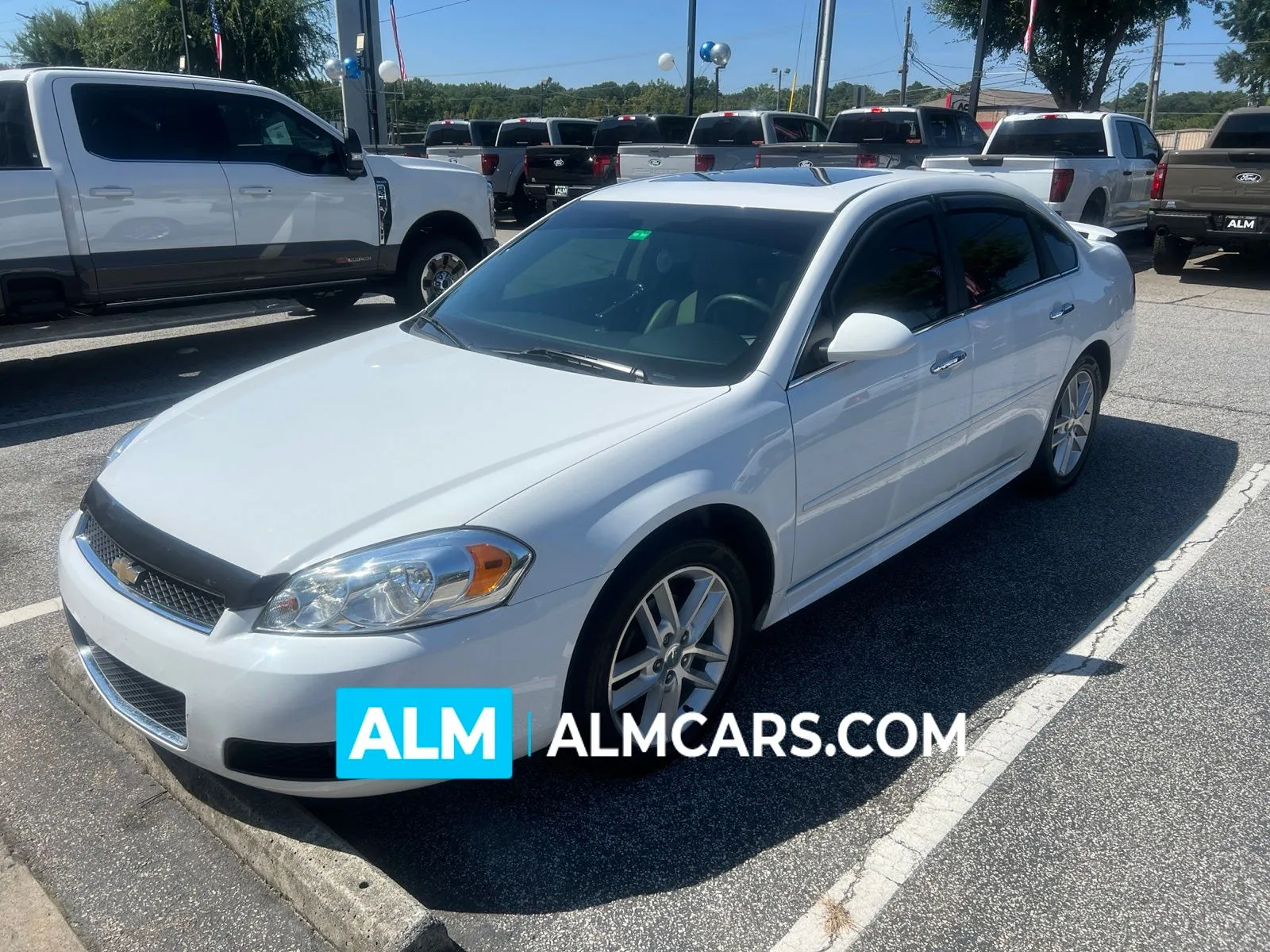 White 2016 Chevrolet Impala Limited LTZ for sale in Marietta, GA