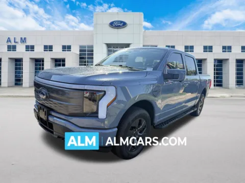 Gray 2023 Ford F-150 Lightning Lariat for sale in Marietta, GA