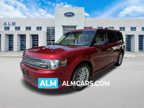 Red 2015 Ford Flex SEL for sale in Marietta, GA