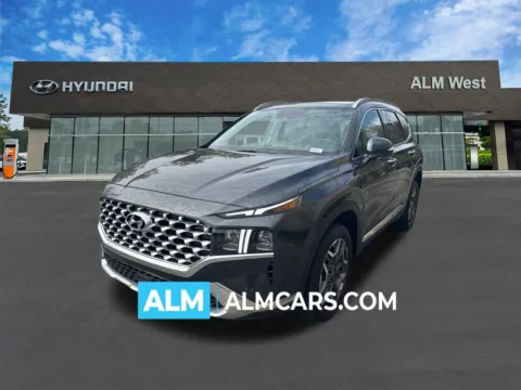 Gray 2023 Hyundai Santa Fe Hybrid Limited for sale in Marietta, GA