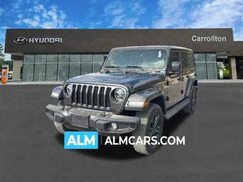 Gray 2022 Jeep Wrangler Unlimited Sahara Altitude for sale in Marietta, GA