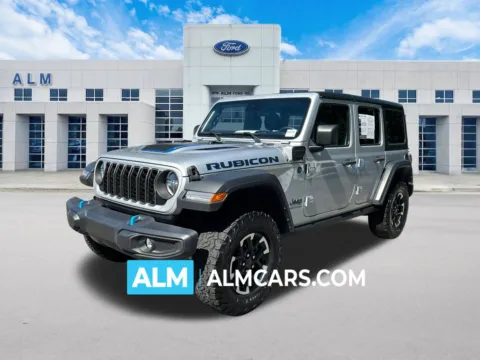 Silver 2024 Jeep Wrangler Rubicon 4xe for sale in Marietta, GA