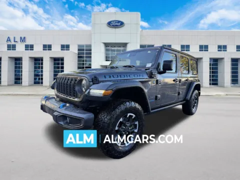 Gray 2024 Jeep Wrangler Rubicon 4xe for sale in Marietta, GA