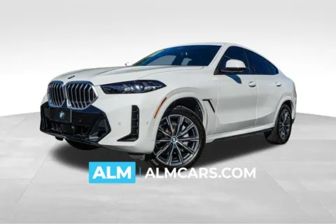 White 2024 BMW X6 xDrive40i for sale in Marietta, GA