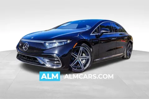 Black 2022 Mercedes-Benz EQS 580 for sale in Marietta, GA