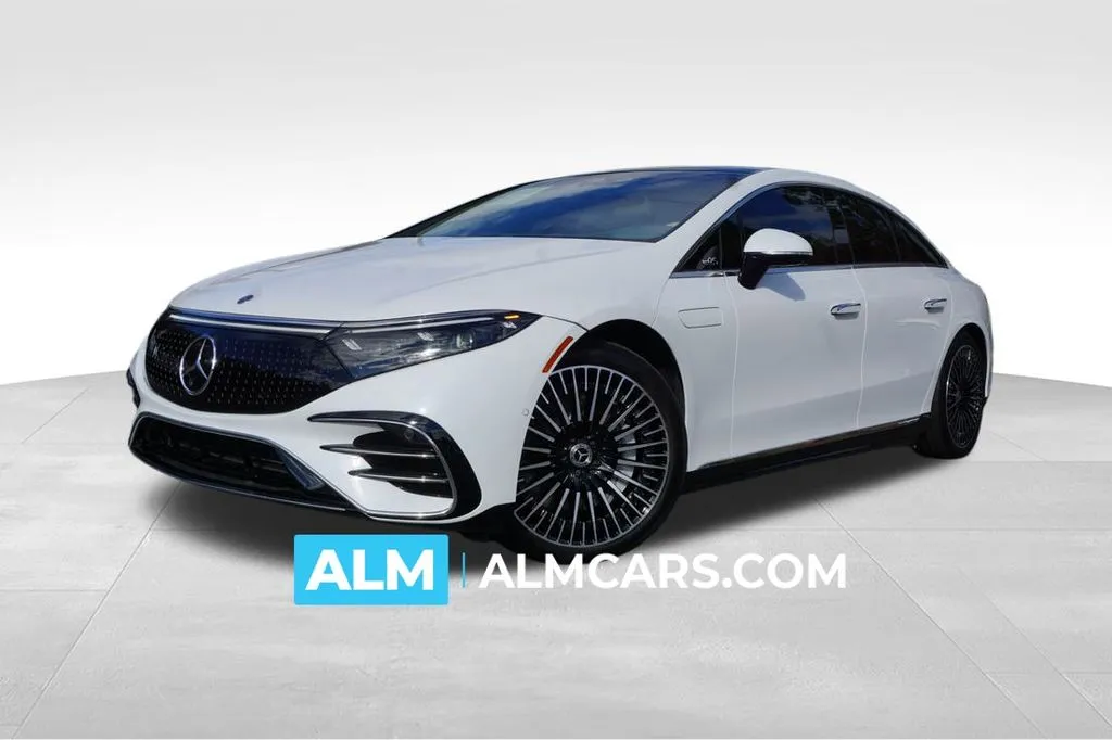 White 2024 Mercedes-Benz EQS 450 for sale in Marietta, GA