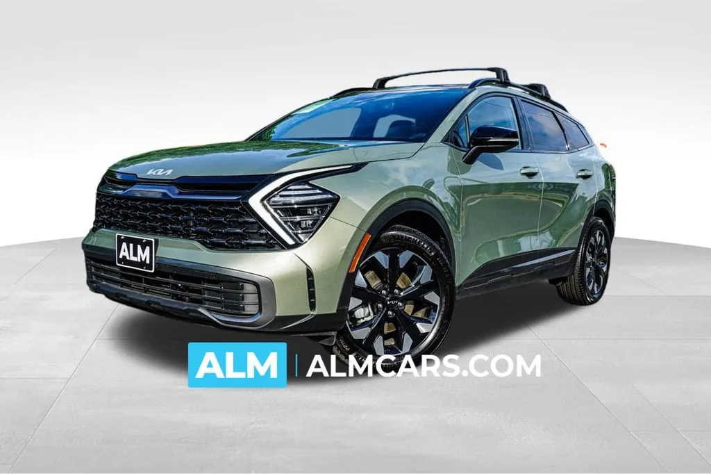 Green 2024 Kia Sportage Plug-In Hybrid X-Line for sale in Marietta, GA