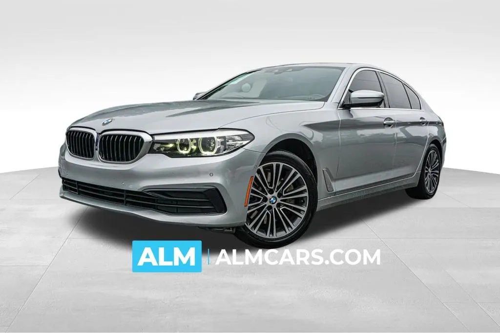 Silver 2020 BMW 5 Series 530i xDrive for sale in Marietta, GA