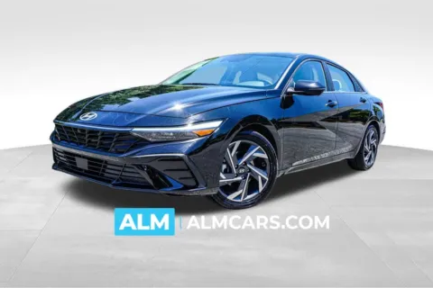Black 2024 Hyundai Elantra Limited for sale in Marietta, GA