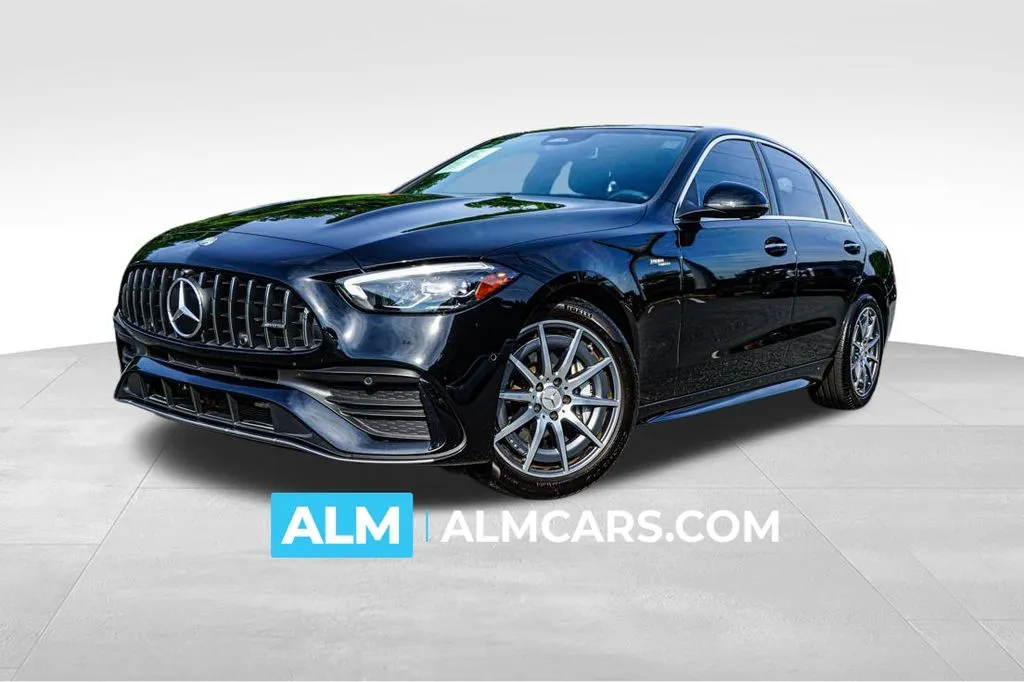 Black 2025 Mercedes-Benz C-Class C 43 AMG for sale in Marietta, GA
